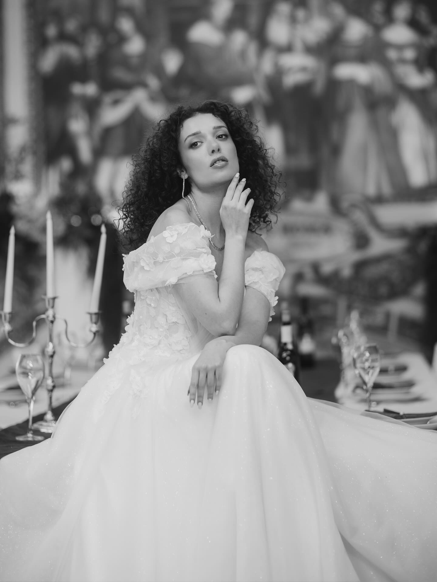 “Romantik dantel detaylı prenses gelinlik çekimi Gelinlik Dünyam”