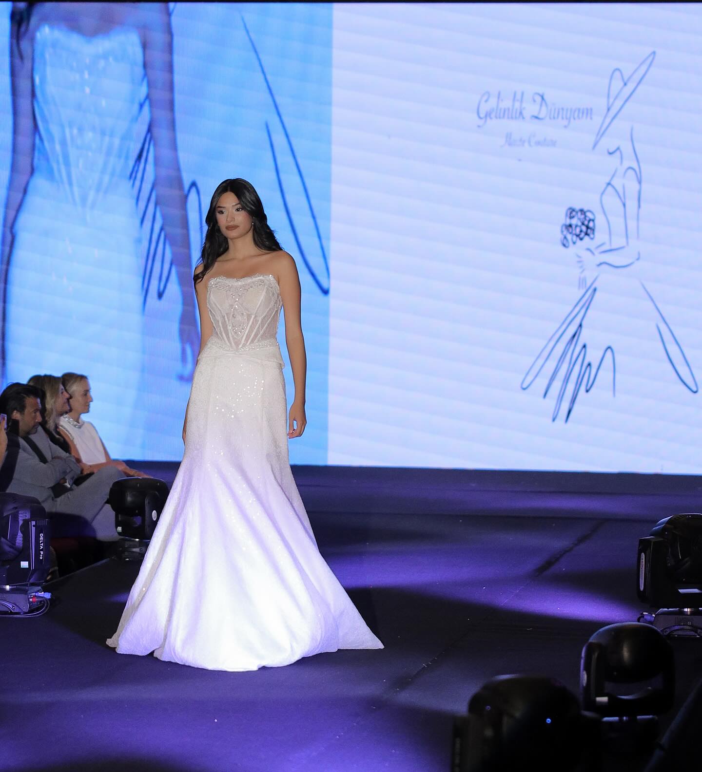 “Ankara gelinlik modelleri Gelinlik Dünyam straplez korseli gelinlik”