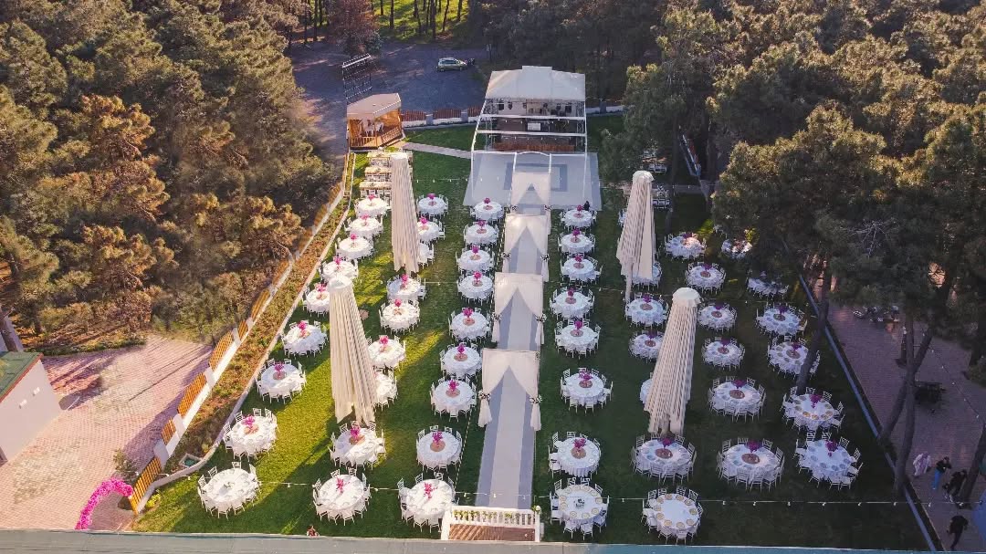 Gülbahar Sultan Kartal orman içinde kır düğünü alanı genel görünüm