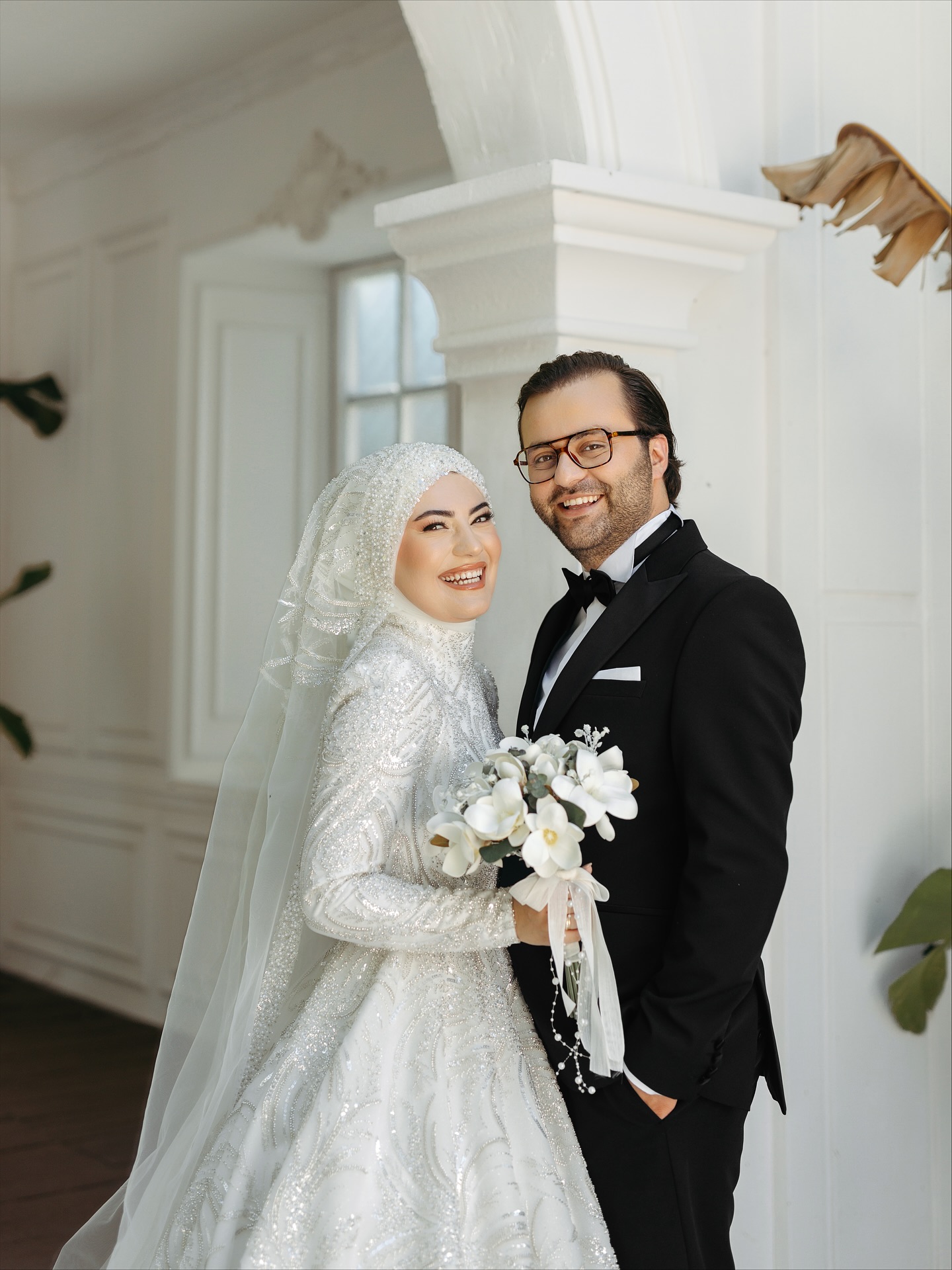 Off shoulder saten A kesim gelinlik Ankara gelinlikçisi Best Bride