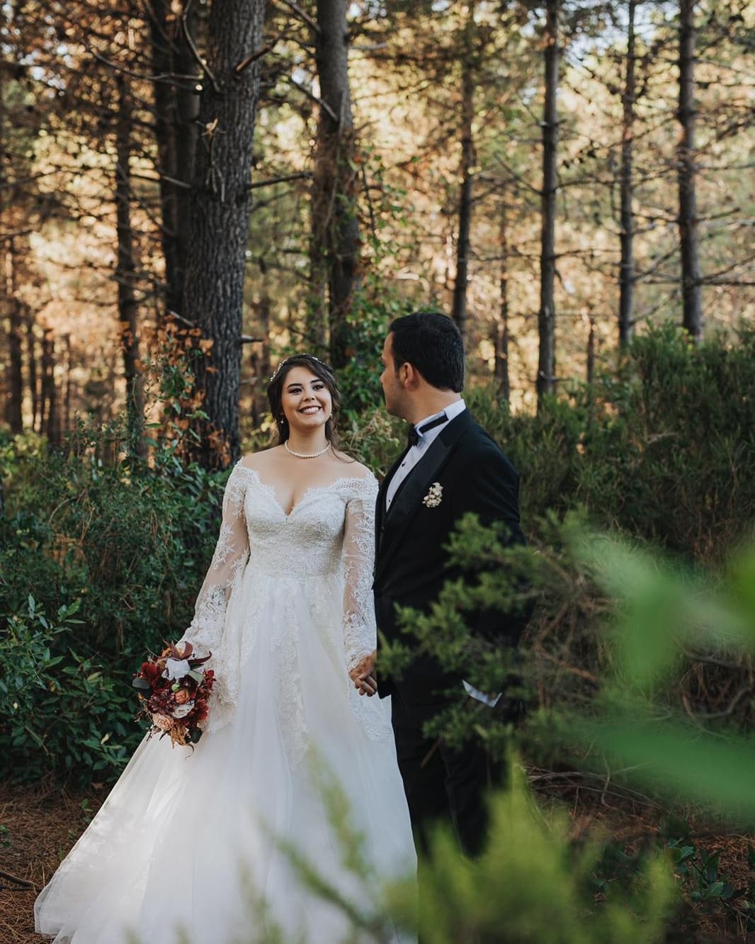 İstanbul Ümraniye Lavinia Gelinlik A kesim dantel gelinlik modeli