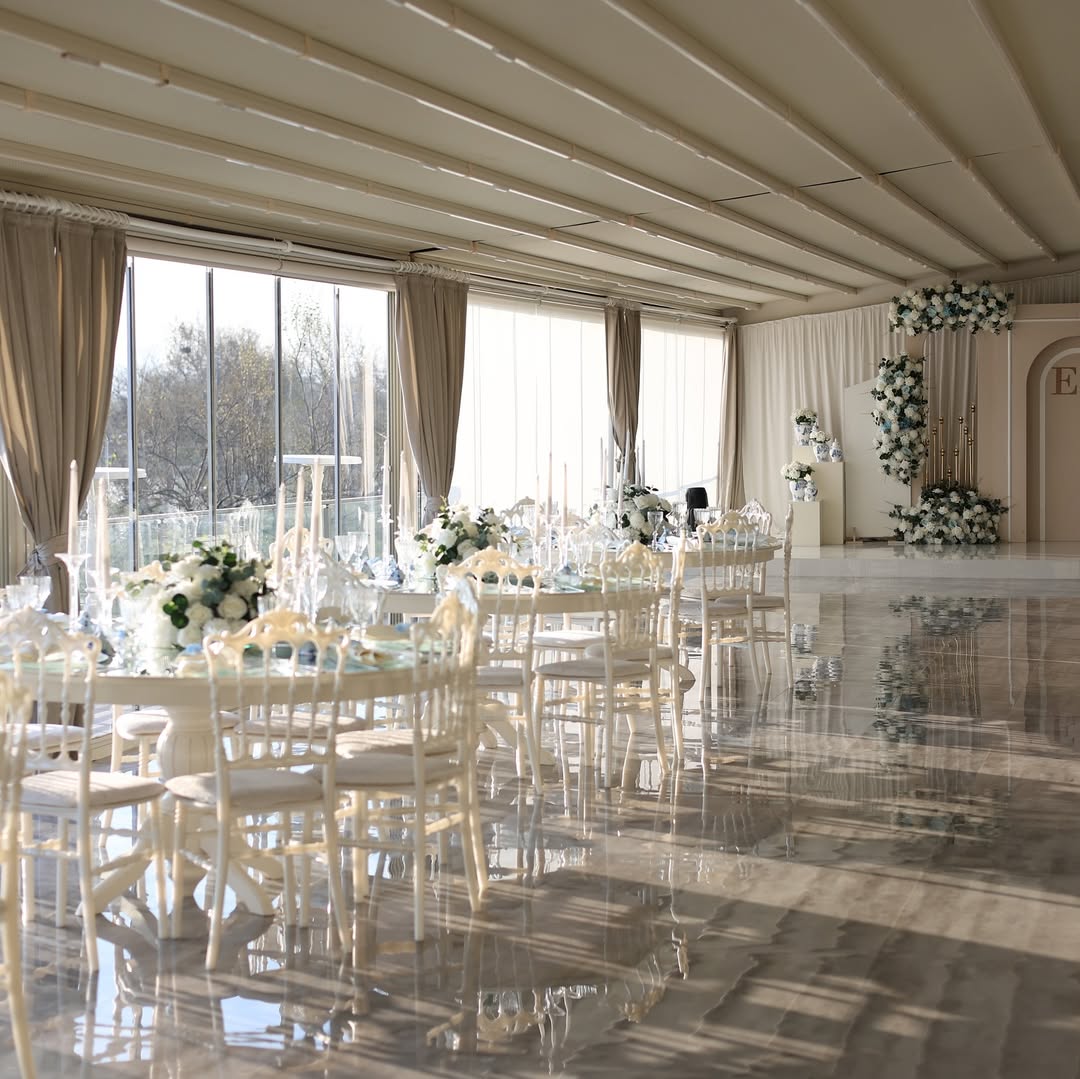 Lina Davet Florya deniz manzaralı düğün salonu genel görünüm