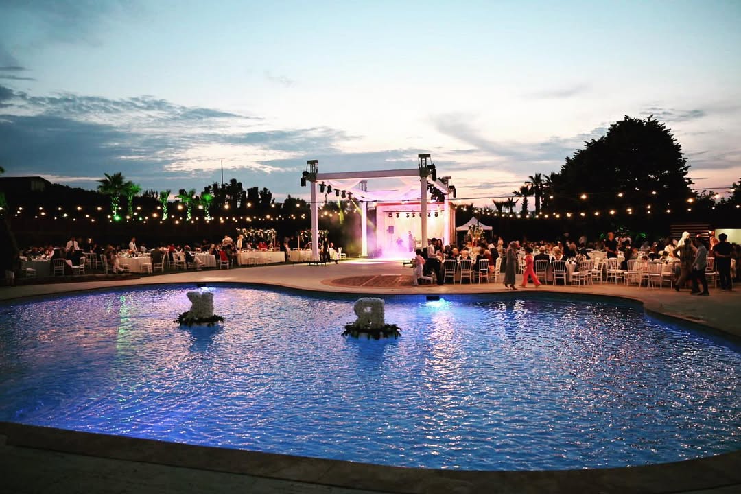 Maya Life İstanbul akşam düğünü ışıklandırma ambiyansı