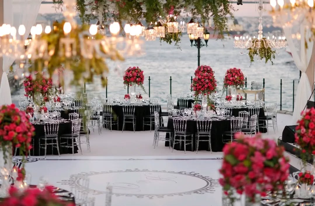 Miness Wedding Events romantik masa düzeni İstanbul