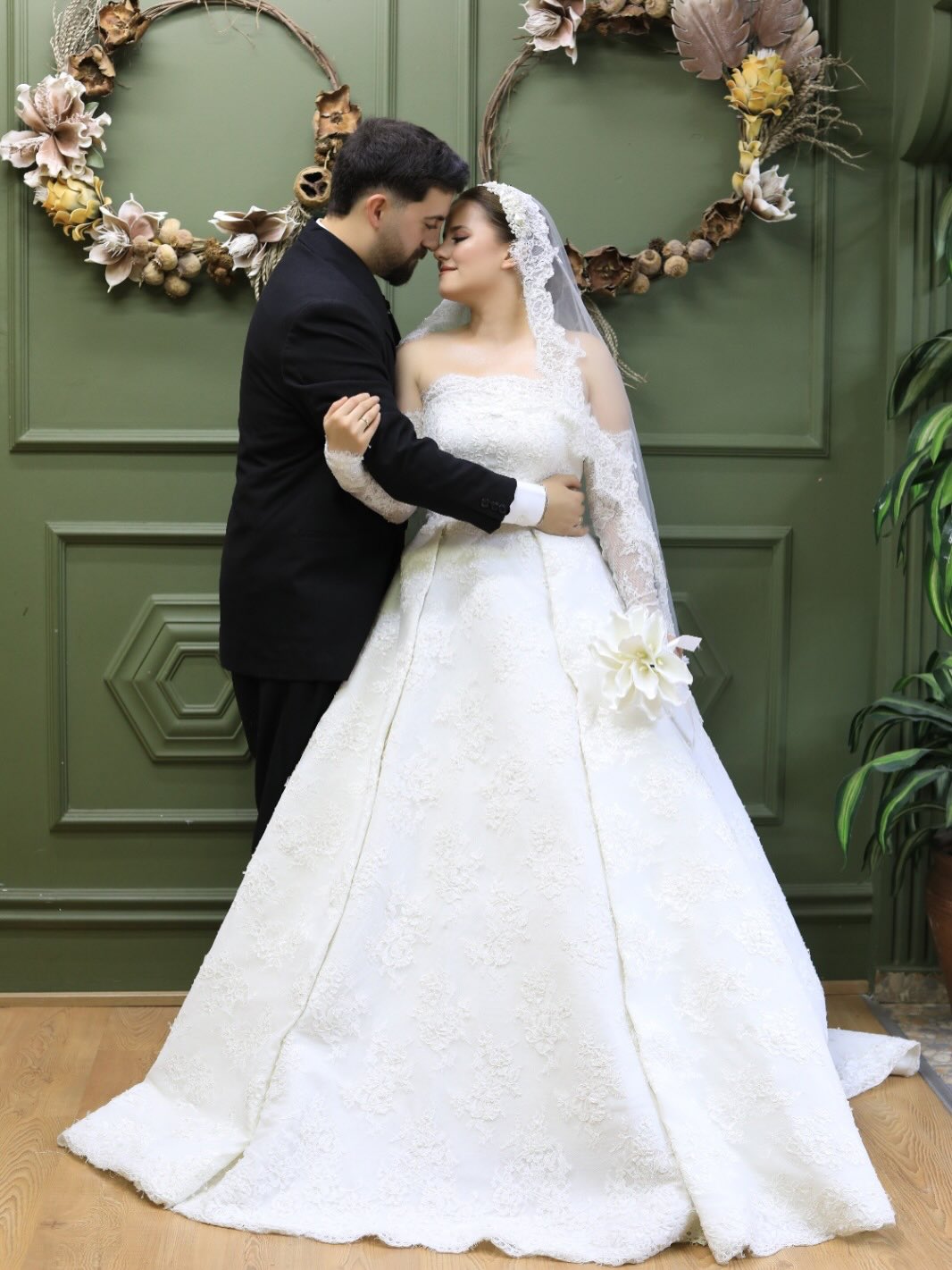 Doğal ışıkla çekilmiş sanatsal düğün fotoğrafı İstanbul