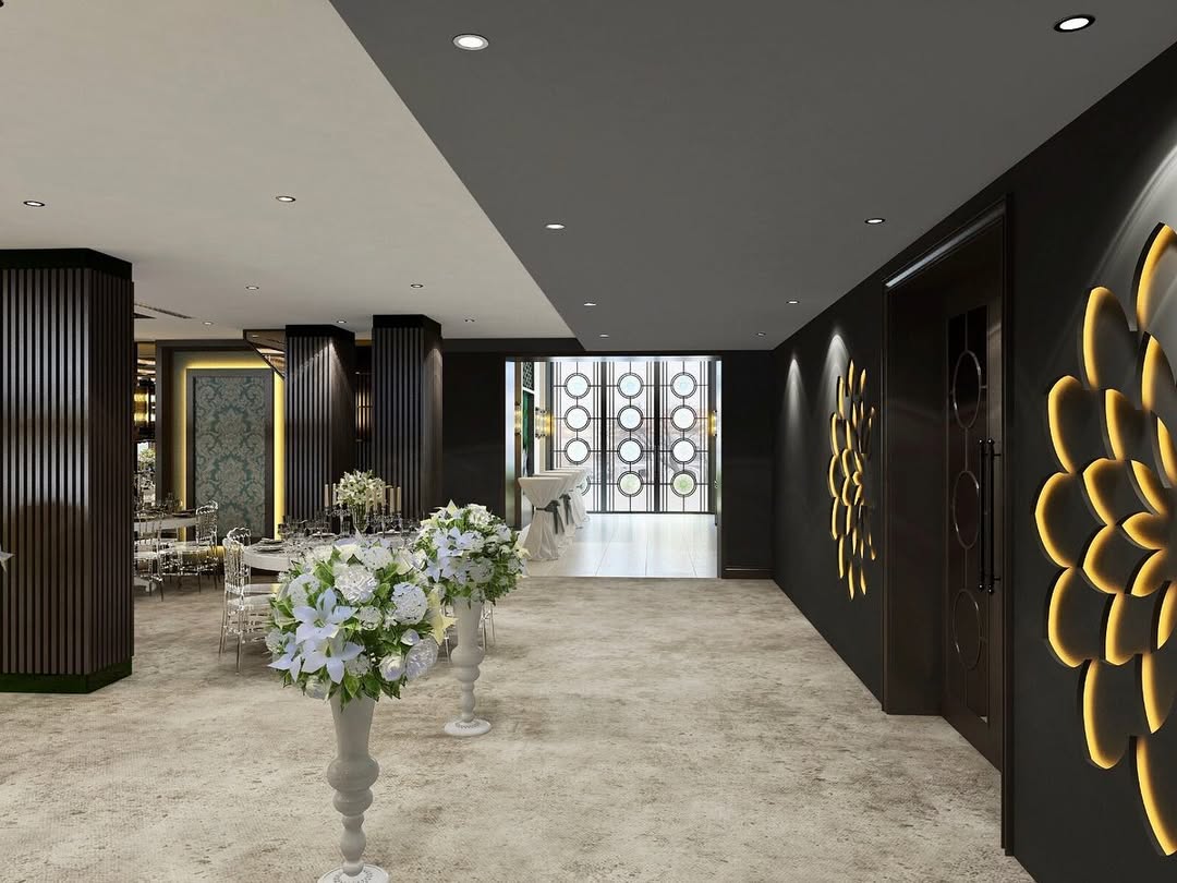 Park Night İstanbul lüks düğün dekorasyonu