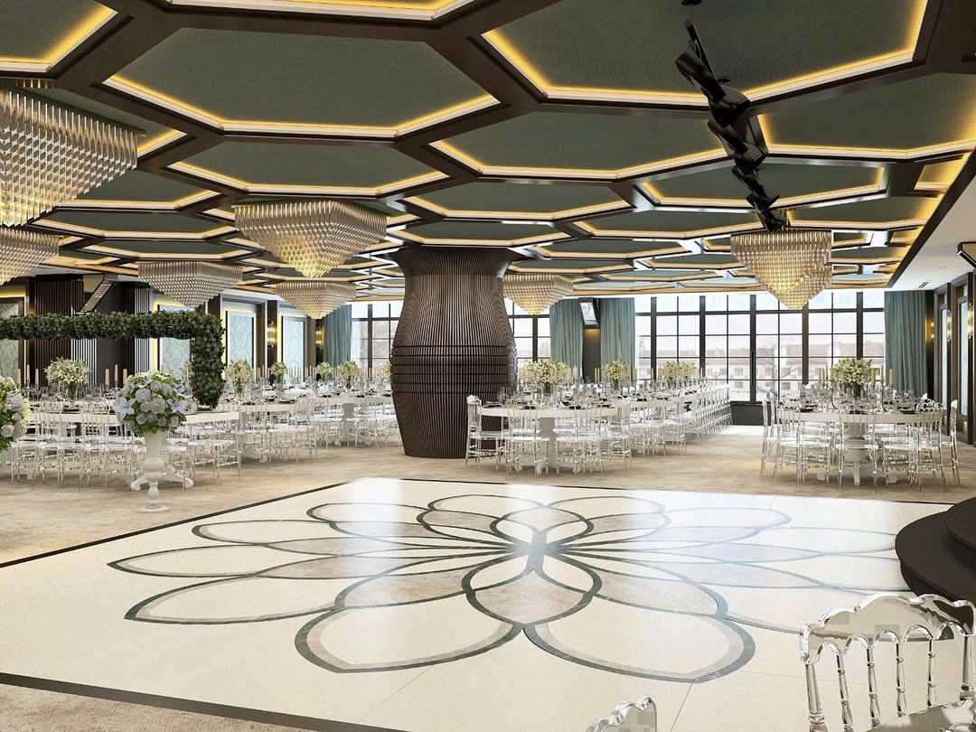 Park Night sahne ve dans alanı tasarımı