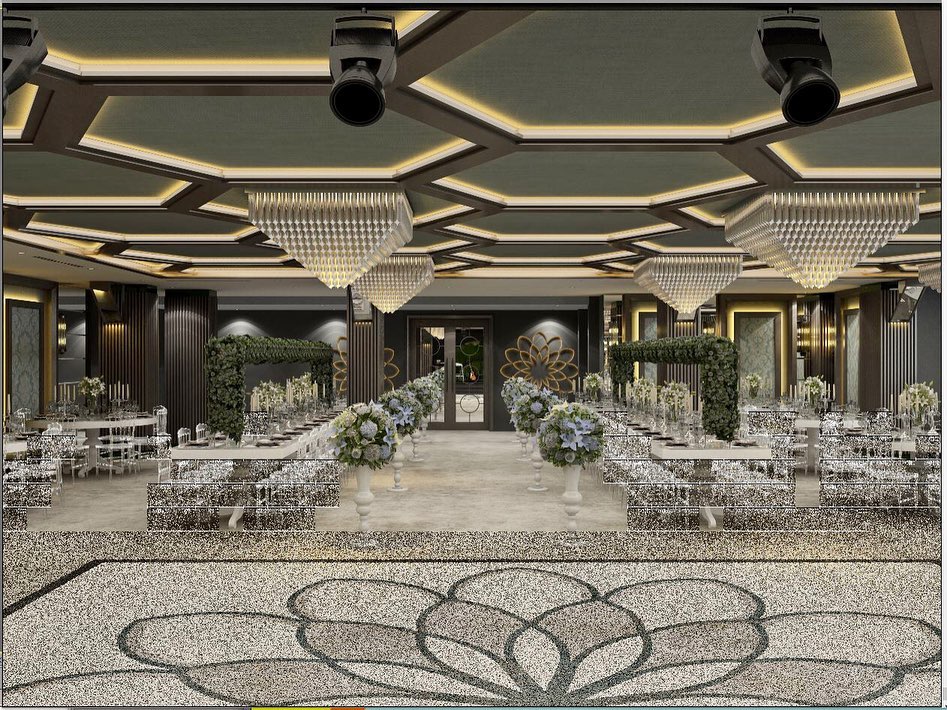 Park Night modern ve ihtişamlı düğün ambiyansı