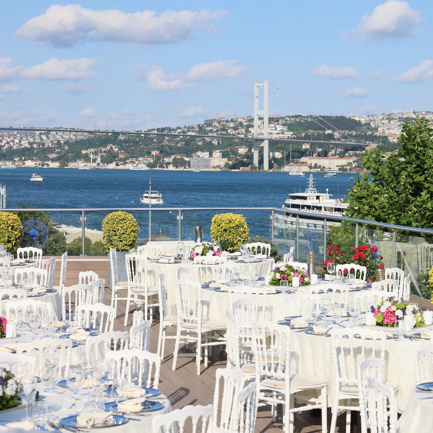 Beşiktaş’ta deniz kenarı düğün alanı