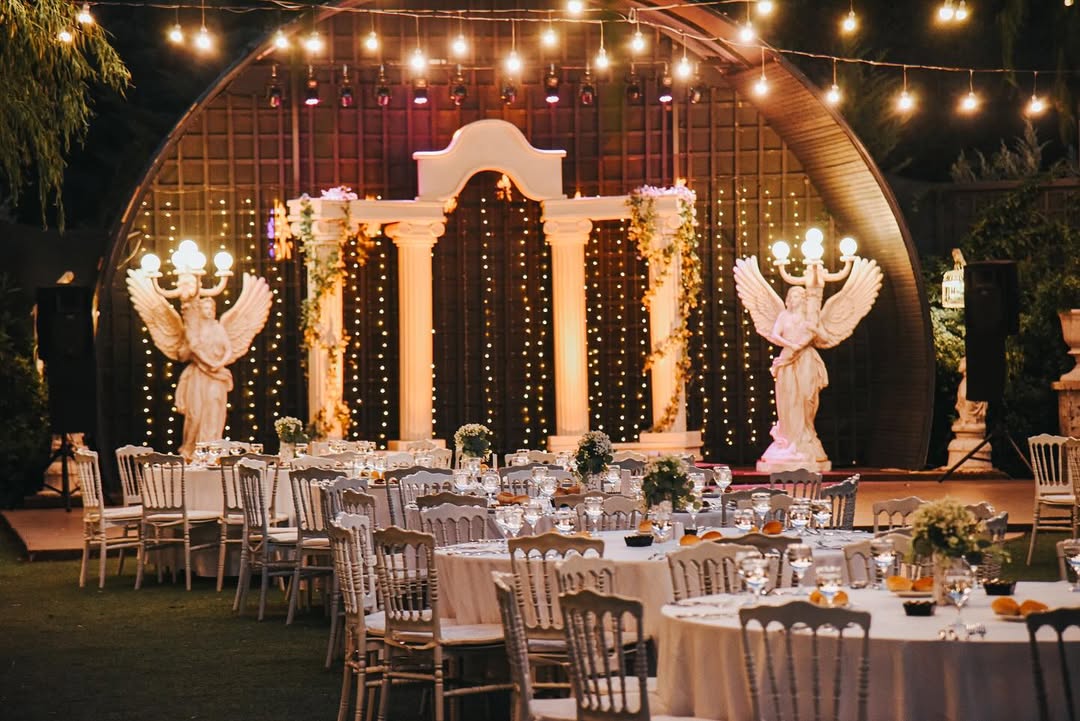 Romantik rustik düğün dekorasyonu İstanbul