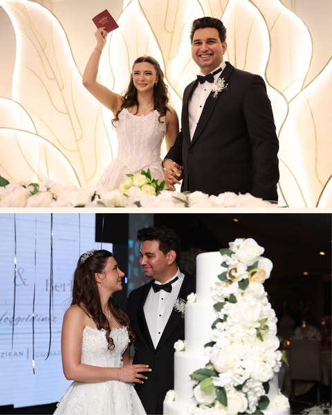 Nikâh için sade ve modern gelinlik tasarımı