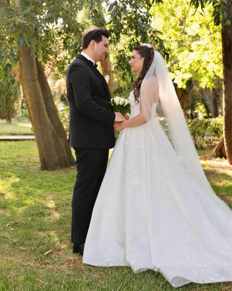 After party gelinliği modern siluet