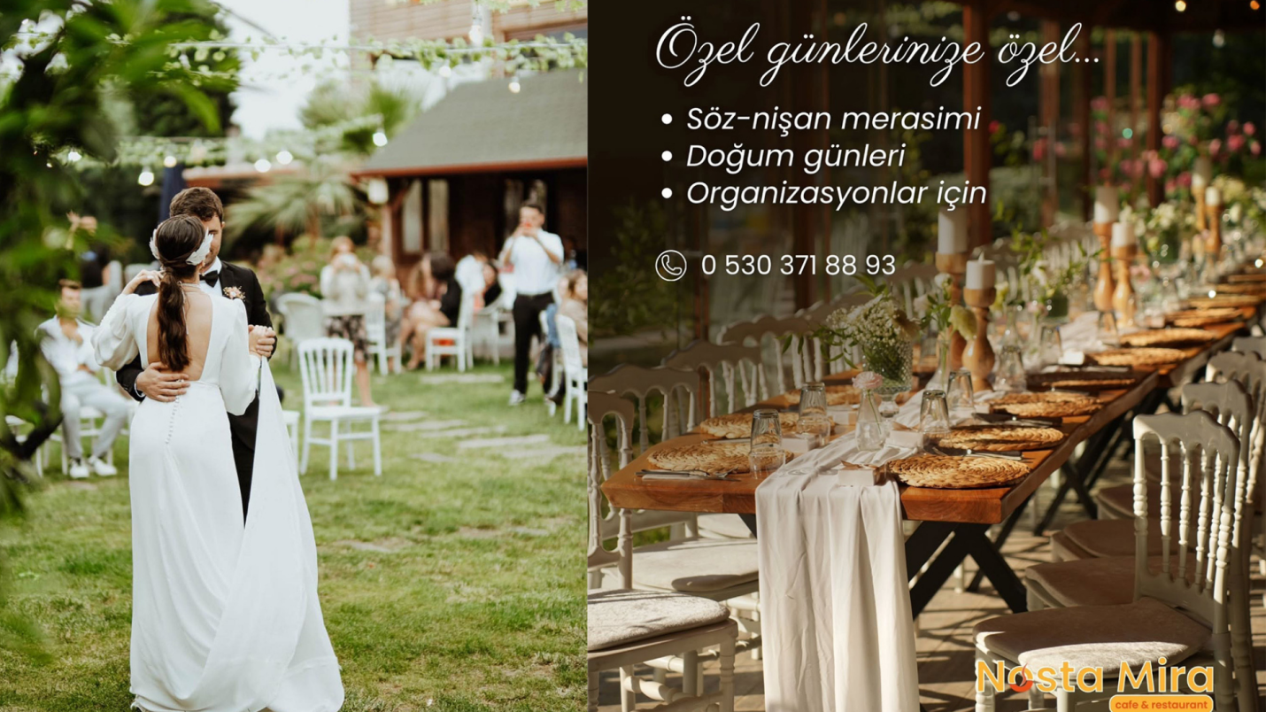 Kocaeli Düğün Mekanı : Nosta & Mira