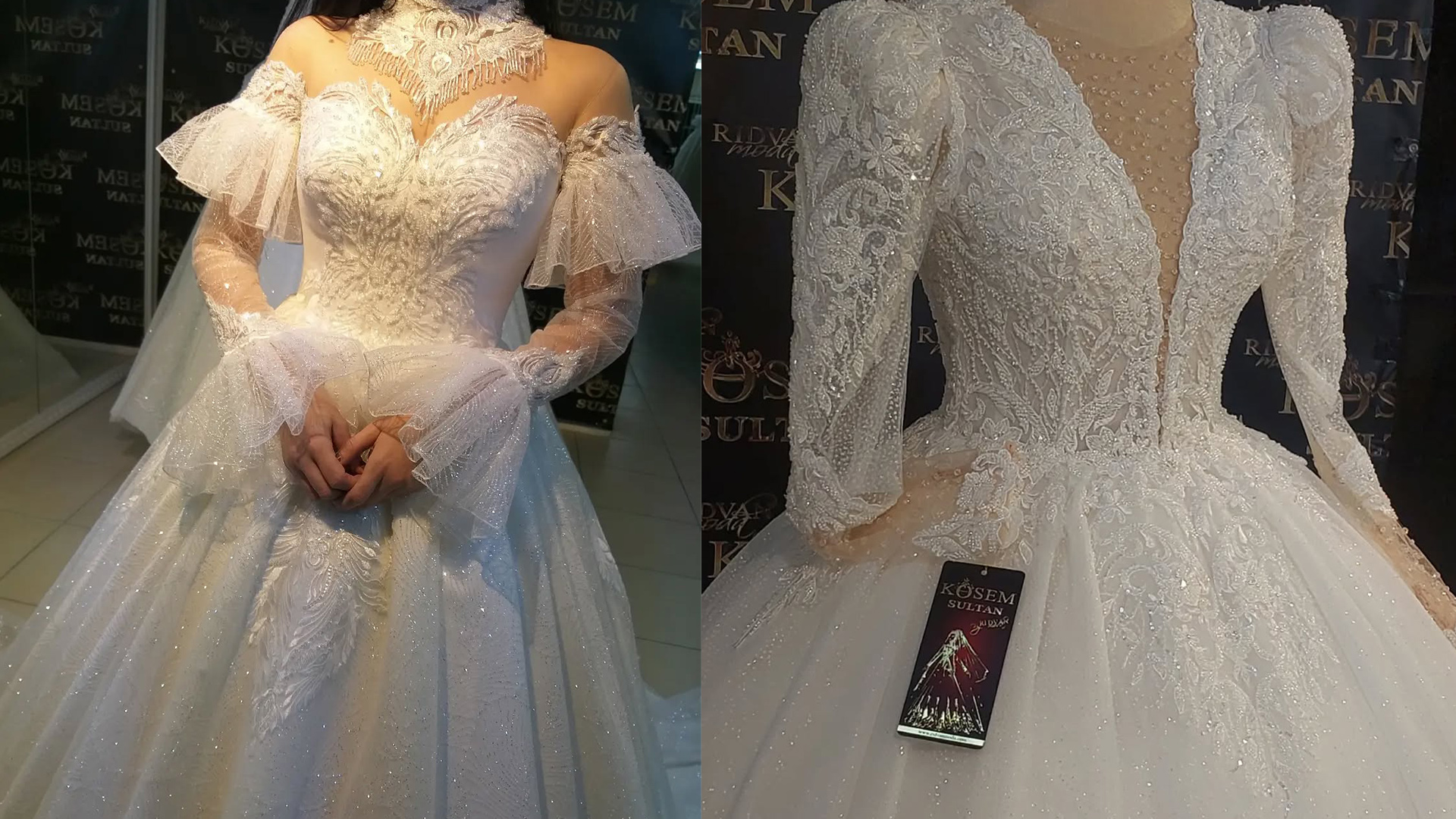 İzmir Gelinlik Firması : Rıdvan Moda Kösem Sultan