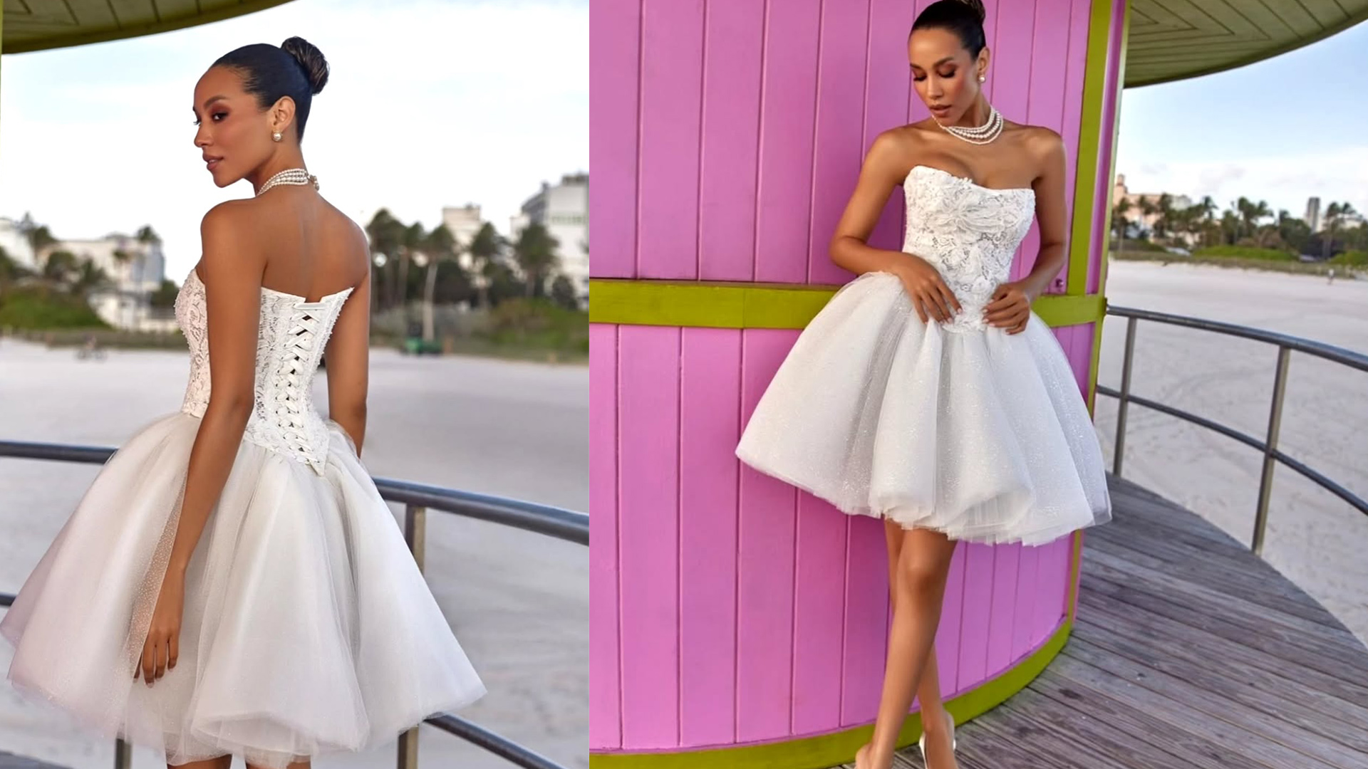 Zelizamodaevi’nin Modern ve Romantik Kısa Gelinlik Modeli