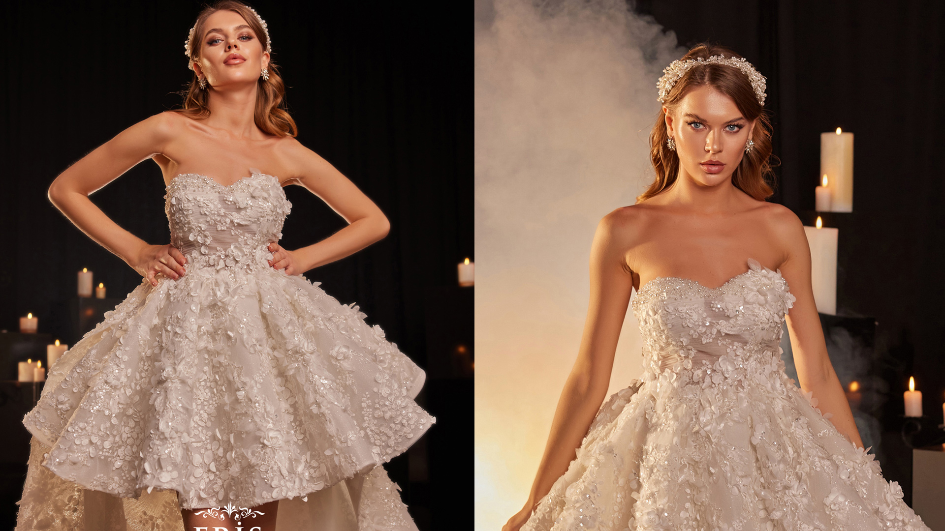 Işıltılı High-Low Prenses Gelinlik – Eris Wedding Dress ile Modern ve Cesur Bir Gelin Hikâyesi