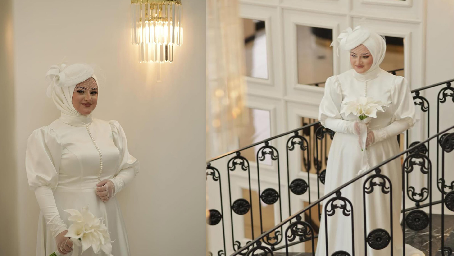 La Serra Wedding’den Zamansız Zarafet: Minimal Tesettür A Kesim Gelinlik Modeli