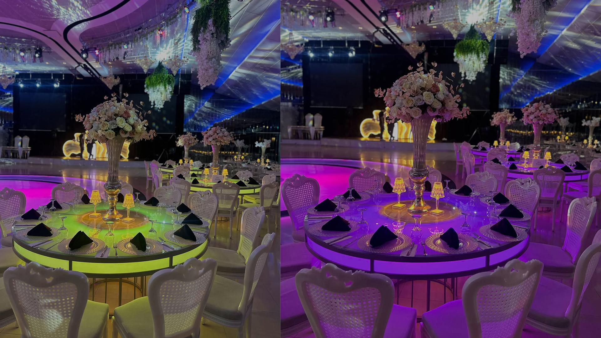 Sophia Çengelköy Düğün Mekanı | Üsküdar’da Işık Şovlu ve Kolonsuz Modern Düğün Mekânı