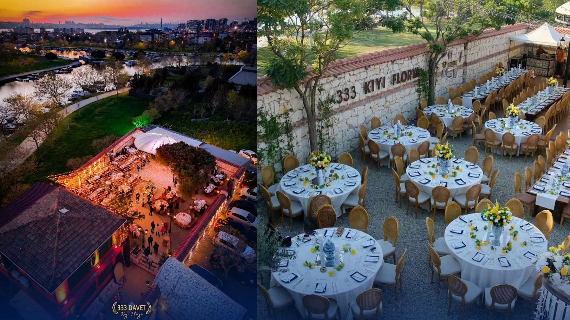 333 Kıyı Florya’da Deniz Kenarında Bohem & Rustik Düğün Deneyimi | İstanbul Açık Alan Düğün Mekânı