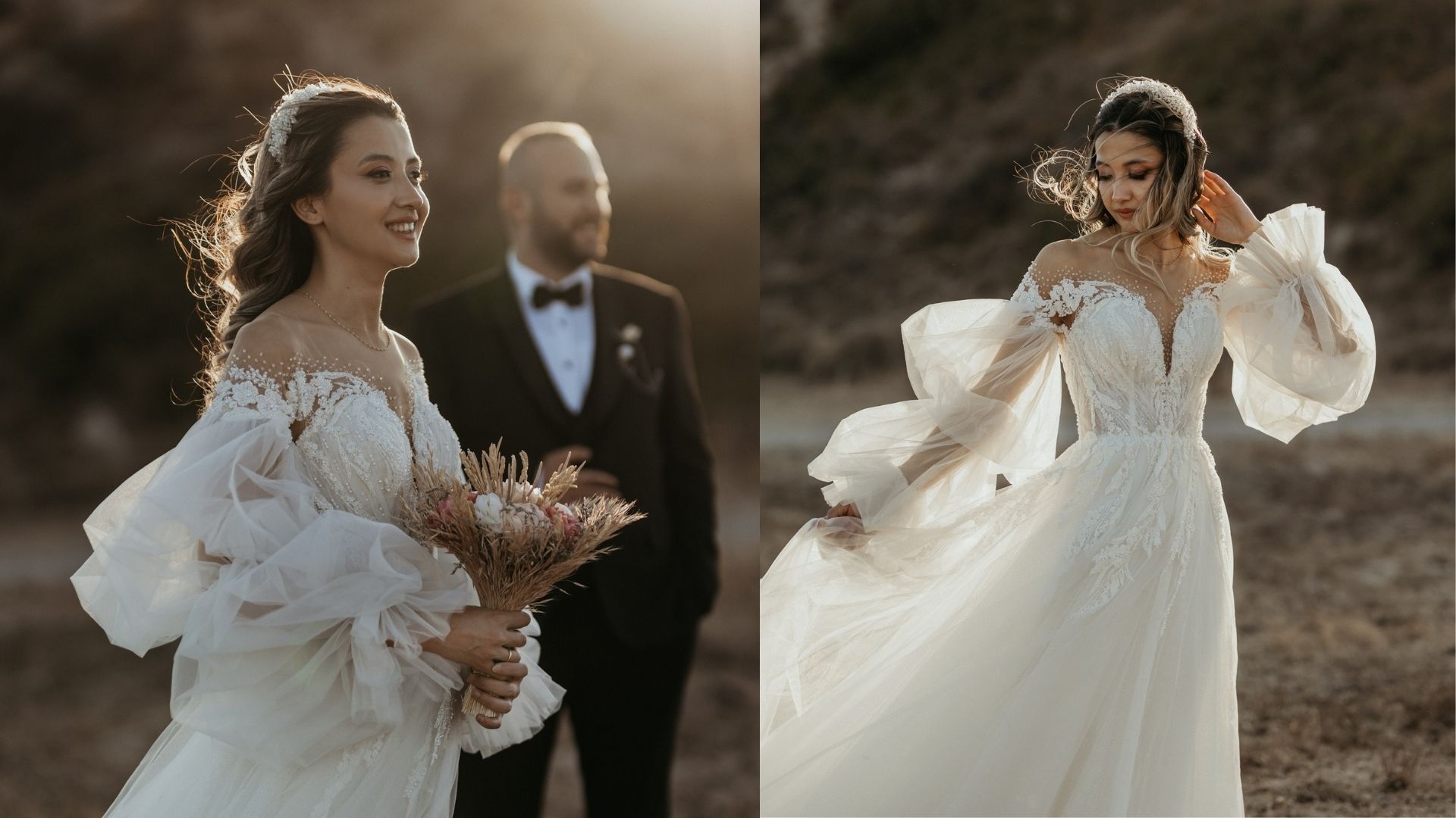 Hayalindeki Prenses Işıltısını Bulmaya Hazır mısın? Elmalı Moda Evi’nin Bu Romantik Gelinliğiyle Kalpleri Erit! ✨👰🤍