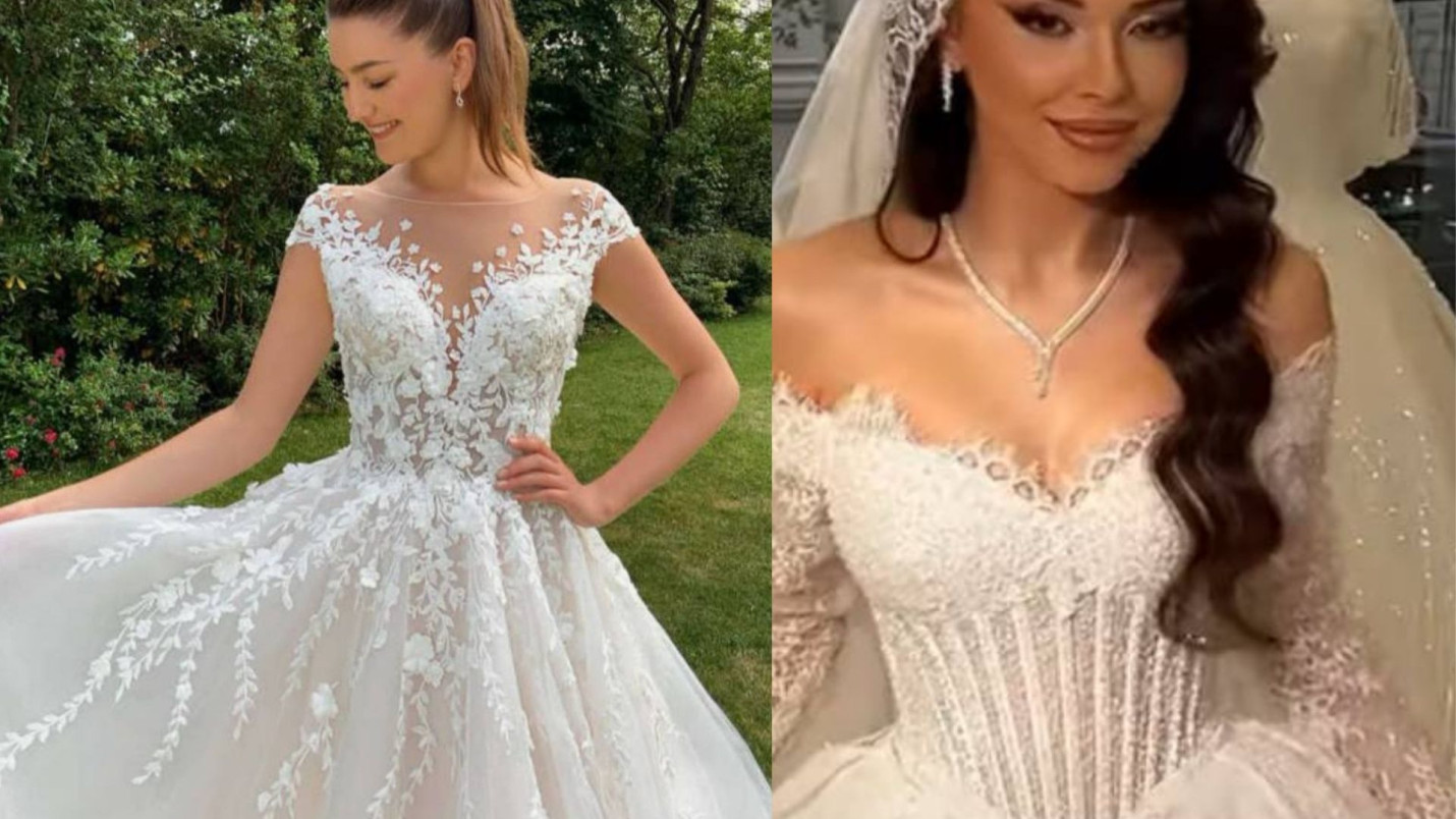 Maya Gelinlik Gold Design